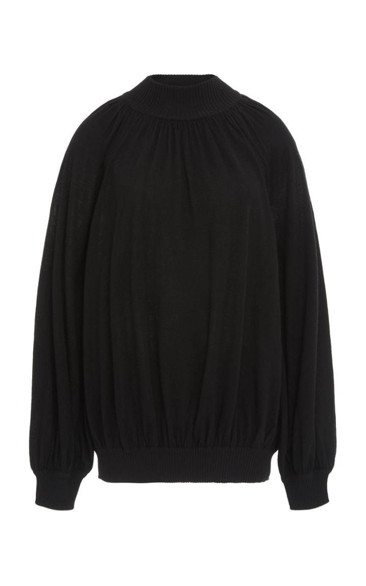 Co Raglan Mock-neck Sweater