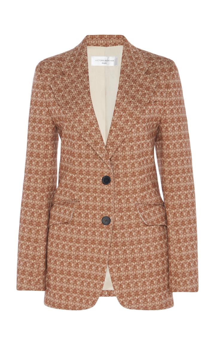 Moda Operandi Victoria Beckham Jarvin Cotton-blend Jacket Size: 4