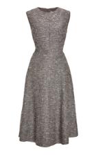 Lela Rose Seamed Full Skirt Dress