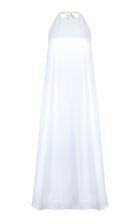 Moda Operandi Piece Of White Elodie Halterneck Poplin Dress