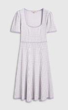 Moda Operandi Brock Collection Soledad Gingham-knit Midi Dress