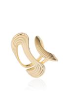 Fernando Jorge Stream Lines 18k Yellow Gold Ring