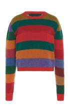The Elder Statesman Super Duper Cropped Cashmere Sweater