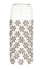 Moda Operandi Paco Rabanne Fleur Strass-embroidered Skirt