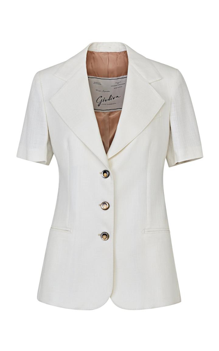 Moda Operandi Giuliva Heritage The Wool-cotton Blend Ginestra Blazer