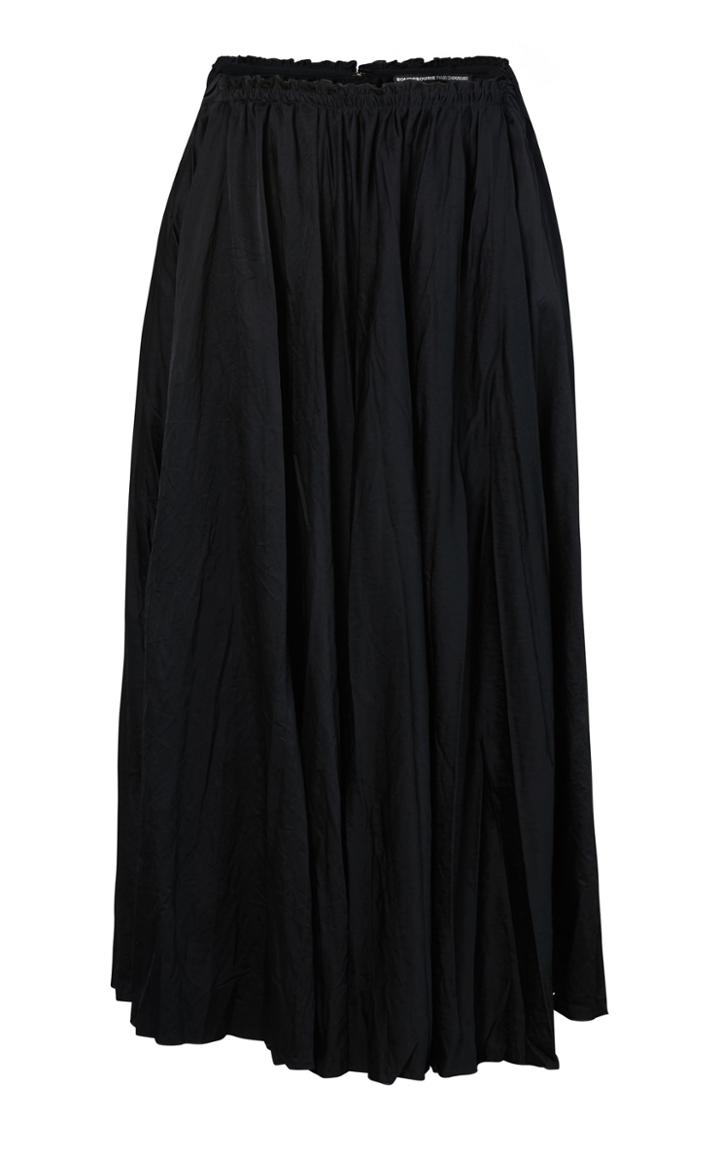 Moda Operandi Bourie Irregular Pleats Midi Length Skirt Size: M