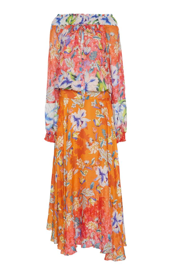 Eywasouls Monique Silk Shoulder Dress