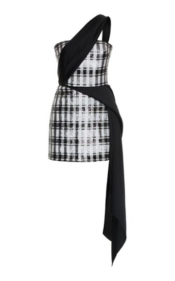 Rasario Draped Mini Dress