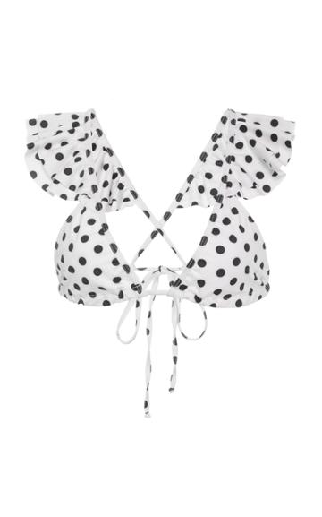 Verde Limon Holguin Ruffled Bikini Top