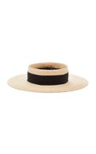 Eugenia Kim Lettie Visor With Grosgrain Band