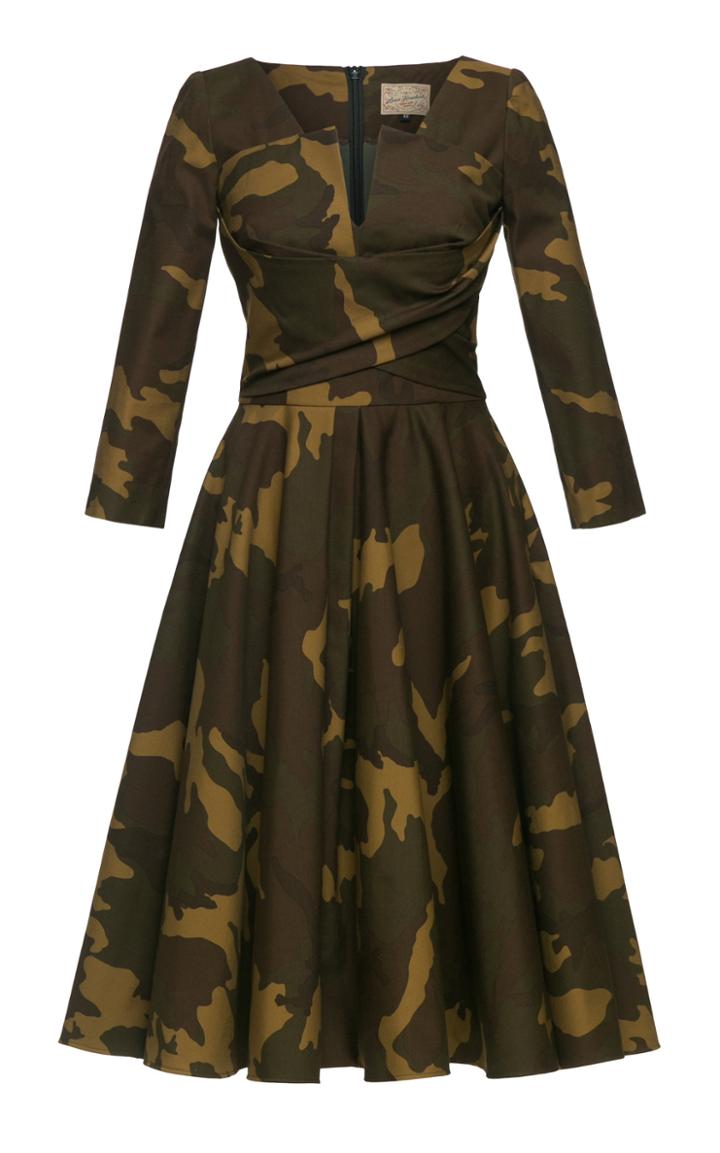 Lena Hoschek Sergeant Cotton Dress