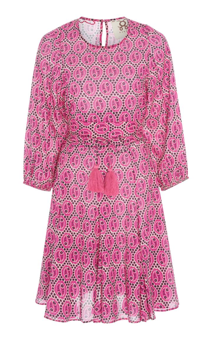 Figue Jules Paisley-print Cotton-voile Dress