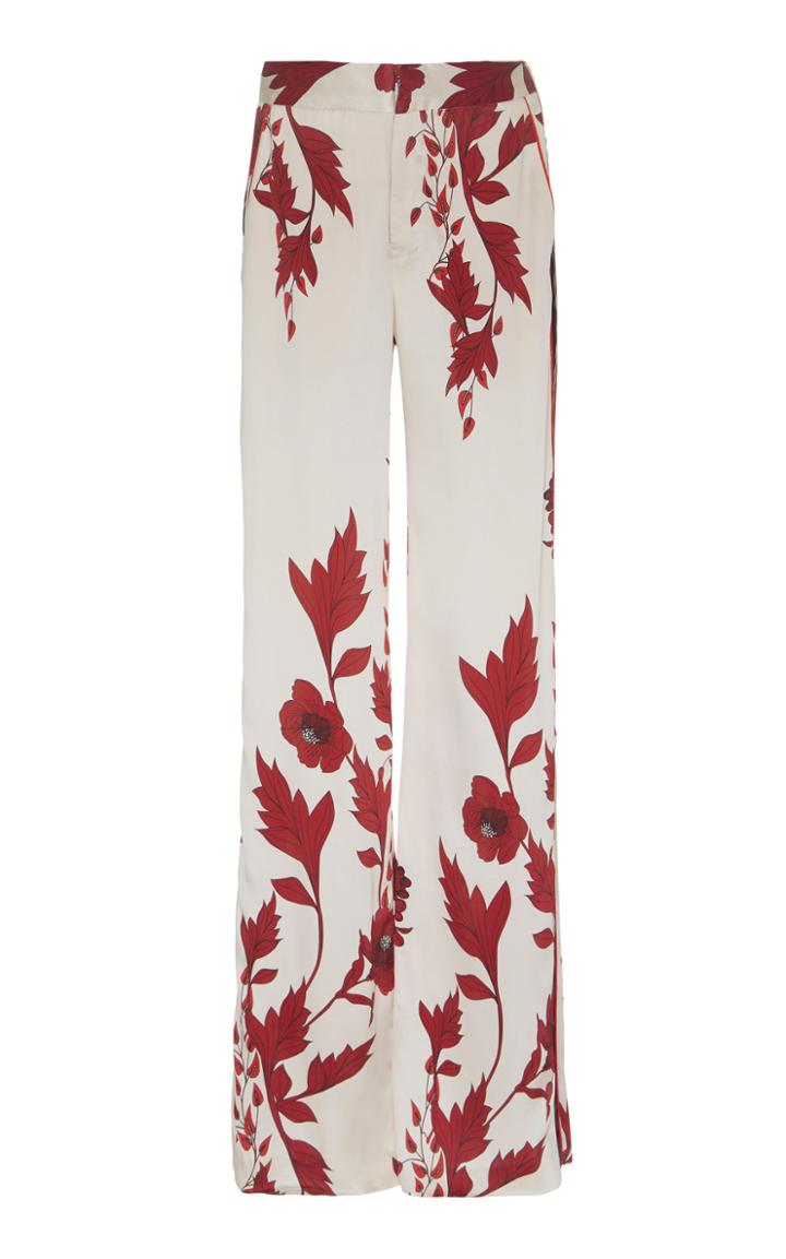 Johanna Ortiz Pissarro Silk Satin Pants