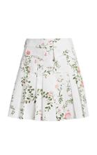Moda Operandi Giambattista Valli Floral Pleated Skirt