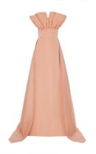 Christian Siriano Pleated Bodice Gown