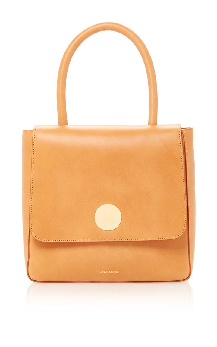Mansur Gavriel Vegetable Tanned Posternak Bag