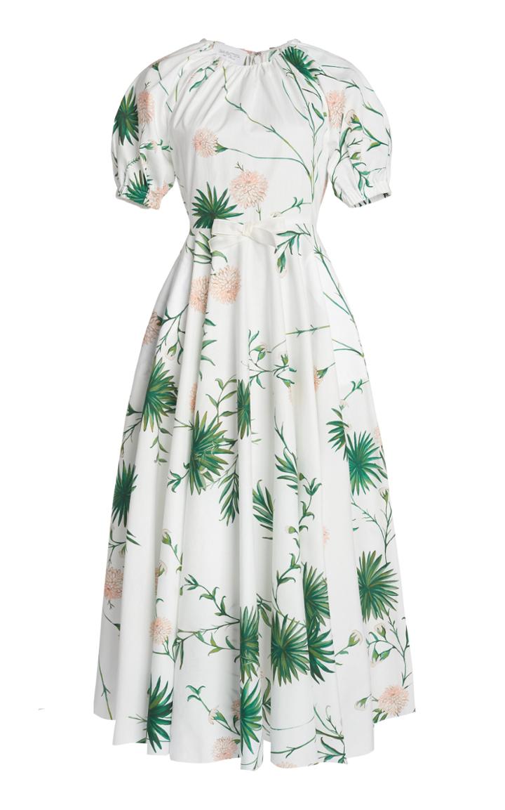 Moda Operandi Giambattista Valli Printed Poplin Dress