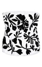 Oscar De La Renta Floral Top