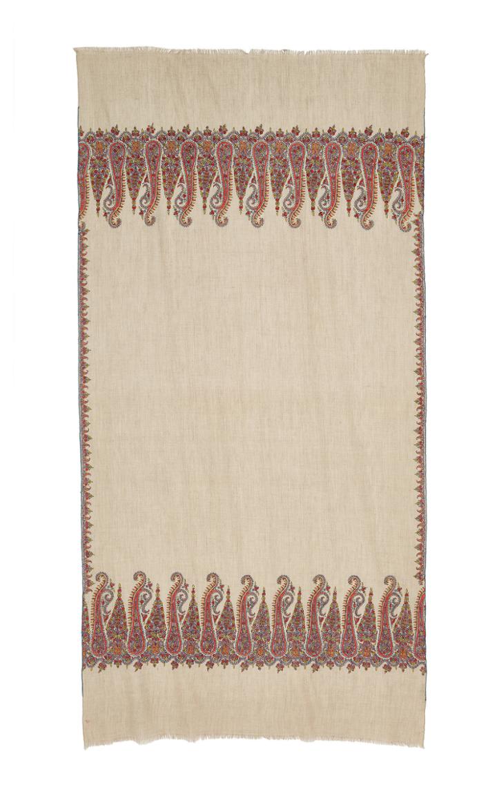 Kashmir Loom Exclusive Patterned Cashmere Shawl
