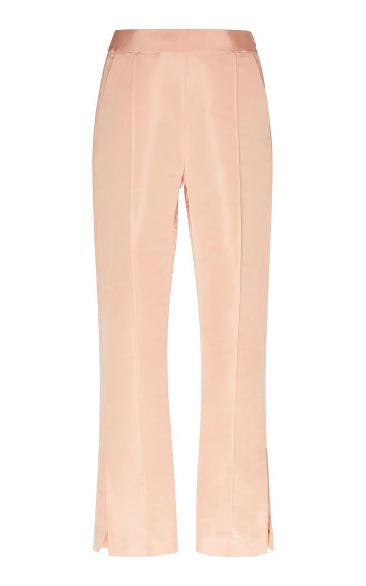 Moda Operandi Rosie Assoulin High-waisted Straight-leg Silk Pants Size: 0