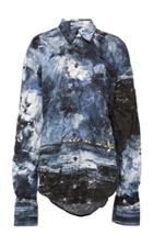 Acne Studios Sadira Painted Crinkled Shirt