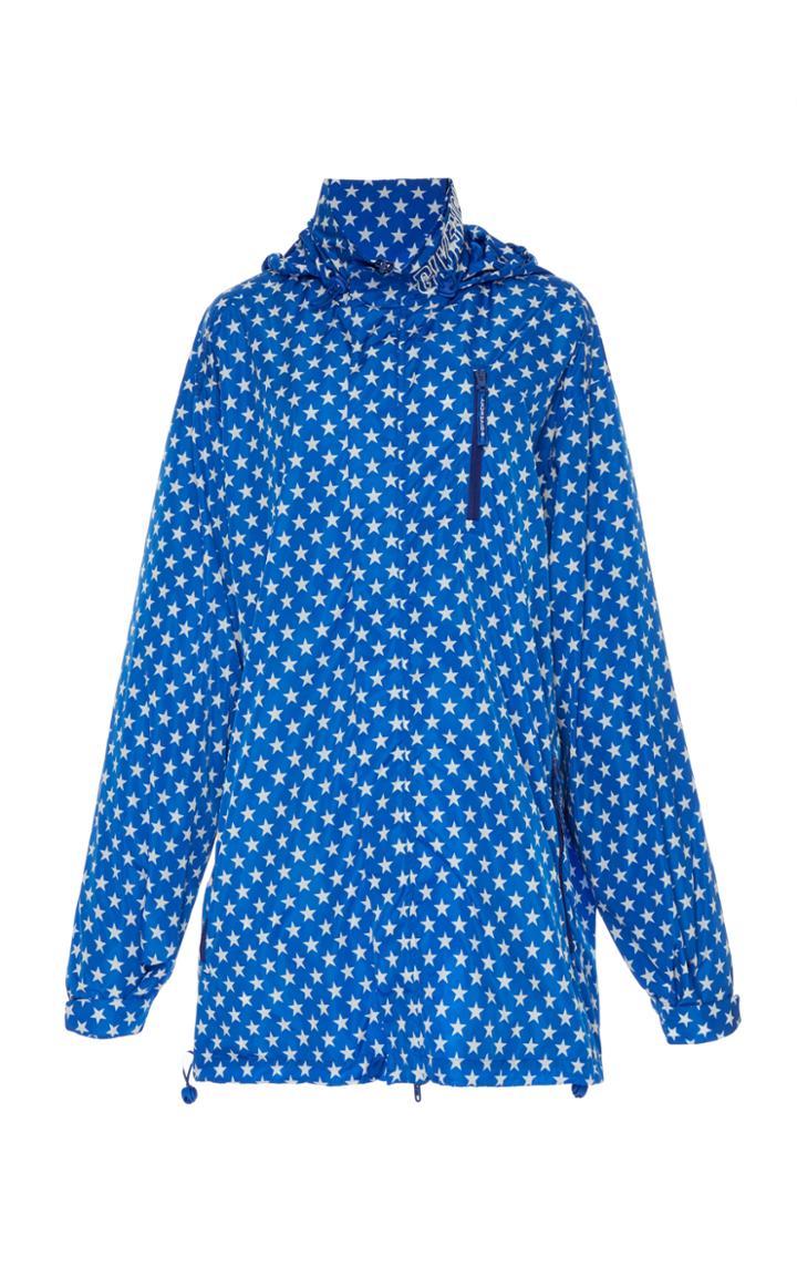 Givenchy Printed White Stars Parka