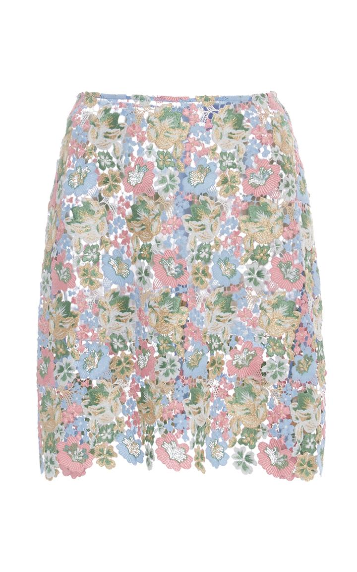 Macgraw Affrodille Lace Mini Skirt