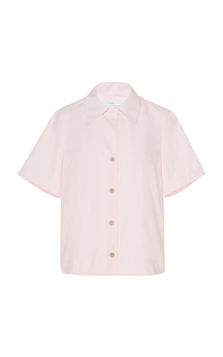 Rosetta Getty Short-sleeve Cotton Button-down Shirt