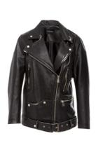 Margaux Lonnberg Classic Leather Moto Jacket