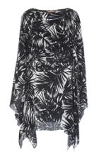 Michael Kors Collection Draped Silk Dress