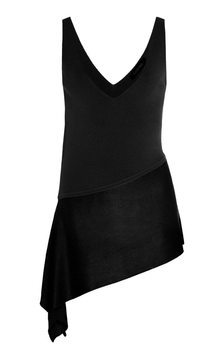 Moda Operandi Cushnie Asymmetric Jersey Tank Size: S