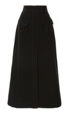 Ellery Godfrey Wool-blend A-line Skirt