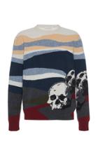 Alexander Mcqueen Intarsia Wool Sweater