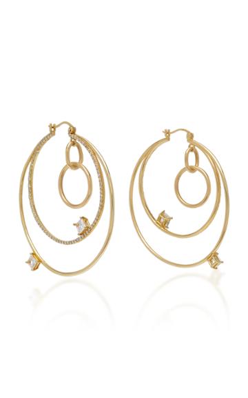 Wasson Big Orbit 14k Gold Hoop Earrings