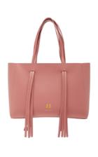 Moda Operandi Mansur Gavriel Monogrammable Calf Fringe Tote