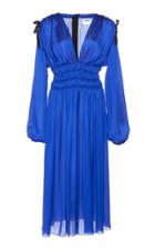 Moda Operandi Maison Rabih Kayrouz Ruched Silk-charmeuse Dress Size: 36