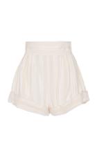 Philosophy Di Lorenzo Serafini Striped Cuff Gauze Shorts