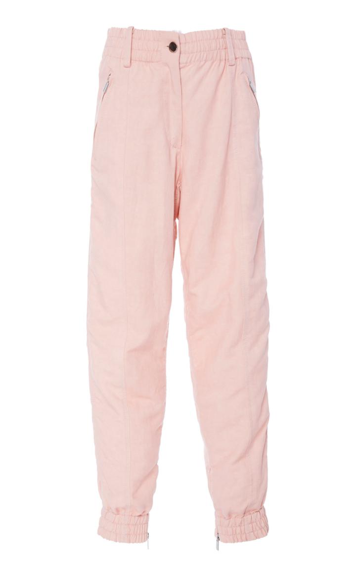 Derek Lam 10 Crosby Linen Utility Jogging Pant