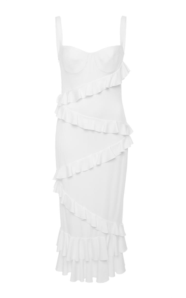 Cushnie Et Ochs Jezebel Ruffled Dress