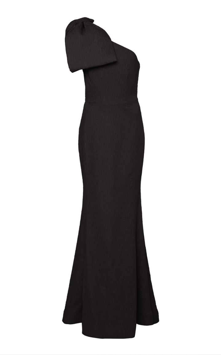 Rebecca Vallance Francesca Matelass One Shoulder Dress
