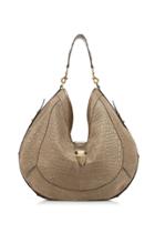 Isabel Marant Calusa Croc-effect Leather Hobo Bag