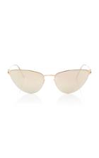 Mykita Eartha Gold-tone Cat-eye Sunglasses