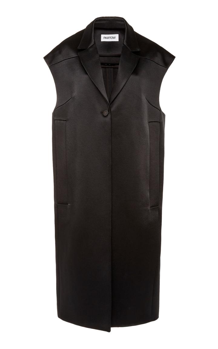 Partow Avery Satin Vest