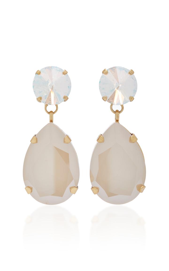Roxanne Assoulin Hip-hop But Not Gold-plated Brass And Crystal Earring