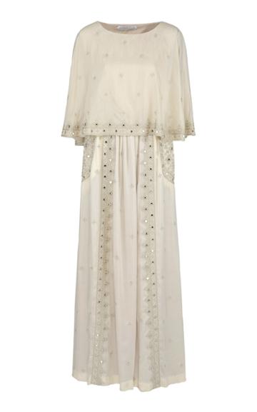 Bthaina Cape Style Caftan With Pockets