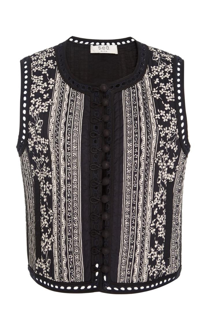 Sea Keely Cotton Quilted Vest