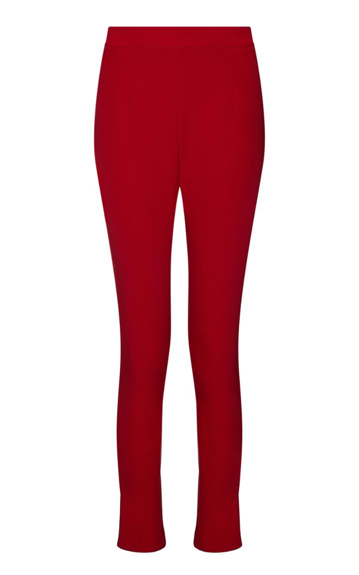 Safiyaa Adrianna Slim Crepe Trousers