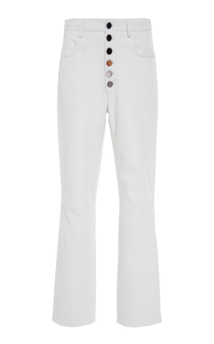 Nour Hammour Etienne Lambskin Pants