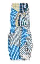 Marni Taffeta Printed Midi Skirt