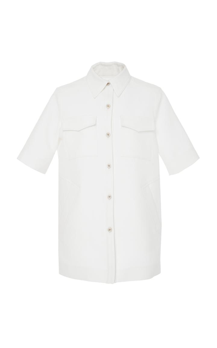 Derek Lam Short Sleeve Shirt Jacket